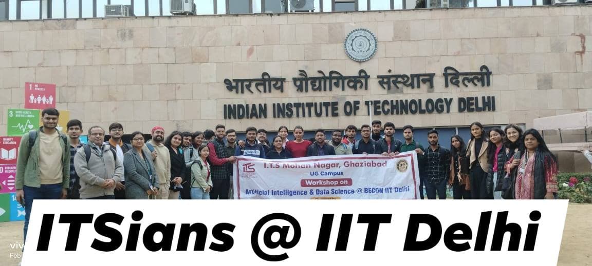 ITS Ghaziabad Visit to IIT Delhi photo 2